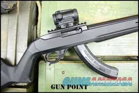 Custom Ruger 10/22 Integrally Suppressed “Black Hunter” Magpull Edition