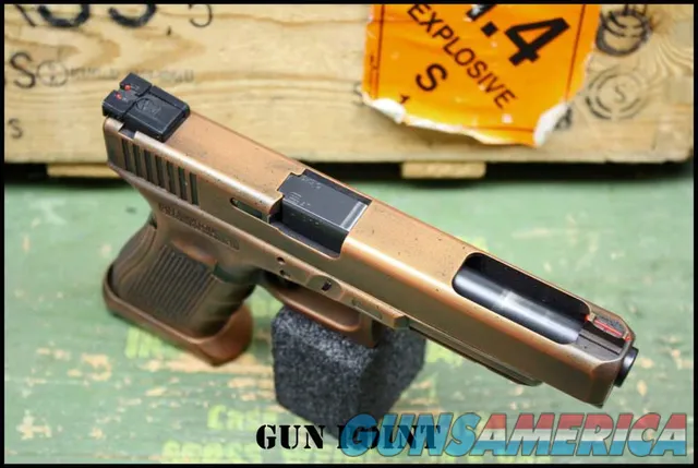 “The Copper Head” Gun Point Custom Shop Glock 34 Gen 4 Competition G34 9mm