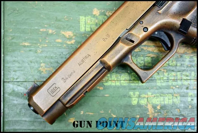 “The Copper Head” Gun Point Custom Shop Glock 34 Gen 4 Competition G34 9mm