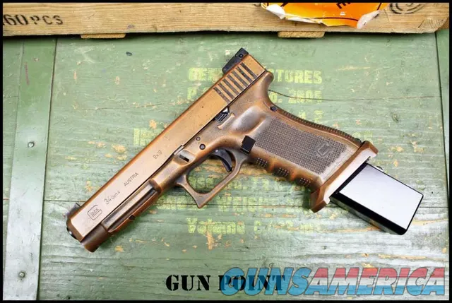 “The Copper Head” Gun Point Custom Shop Glock 34 Gen 4 Competition G34 9mm