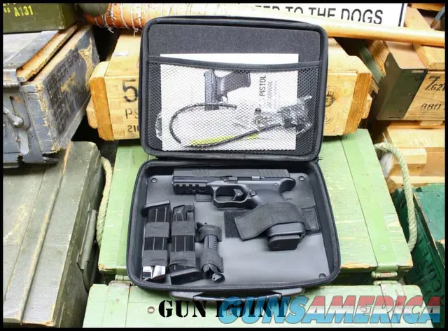 Tara Aerospace TM-9X GEN II 9mm Pistol TM 4.4" Barrel. With (3)-17 Round Mags, Factory Case & Manual