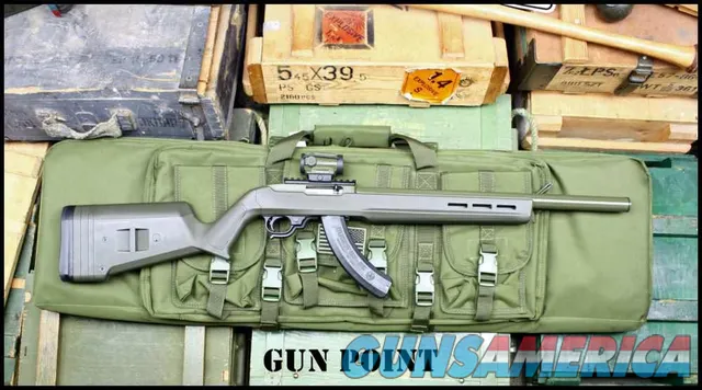 Ruger 10/22 Integrally Suppressed “Green...
