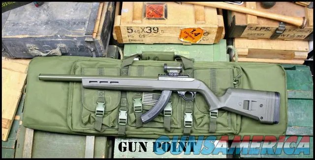 Ruger 10/22 Integrally Suppressed “Green Hunter” Magpul Edition