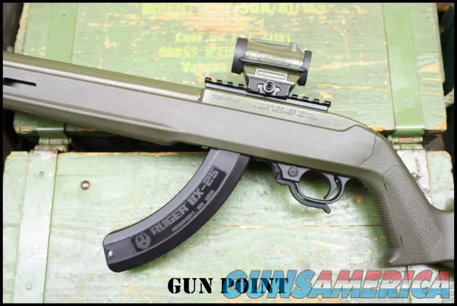 Ruger 10/22 Integrally Suppressed “Green Hunter” Magpul Edition