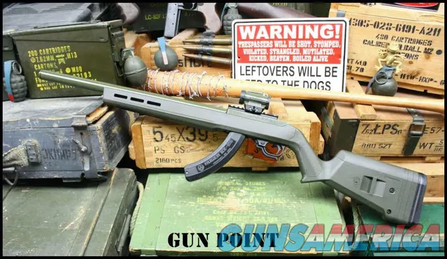 Ruger 10/22 Integrally Suppressed “Green Hunter” Magpul Edition