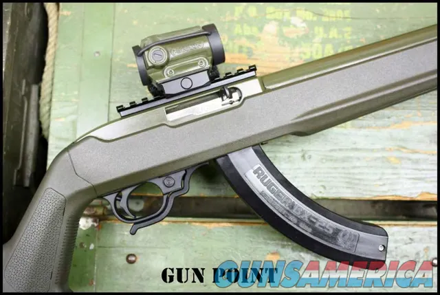 Ruger 10/22 Integrally Suppressed “Green Hunter” Magpul Edition