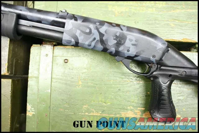 Remington 870 12G Police Magnum 14” SBS Black Multicam SureFire DSF Forend