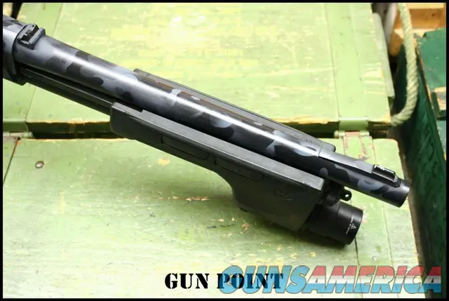 Remington 870 12G Police Magnum 14” SBS Black Multicam SureFire DSF Forend