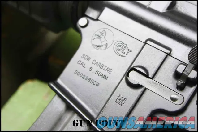 Rare Colt SCW 11.5” SBR Factory Side-Folder In 5.56mm SureFire KX9-B