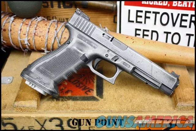 “Silver Arrow” Gun Point Custom Shop Glock 34 Gen 4 Competition 9mm G34