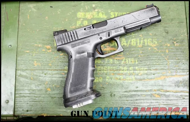 “Silver Arrow” Gun Point Custom Shop Glock 34 Gen 4 Competition 9mm G34
