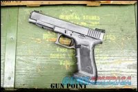“Silver Arrow” Gun Point Custom Shop Glock 34 Gen 4 Competition 9mm G34
