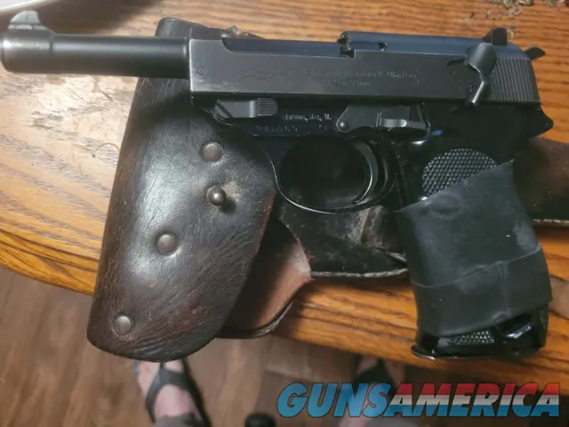 Walther P1 9mm Surplus Pistol with Holst...