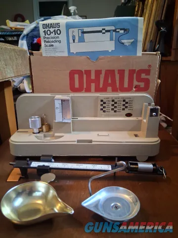 Ohaus 10-10 Precision Reloading Beam Sca...
