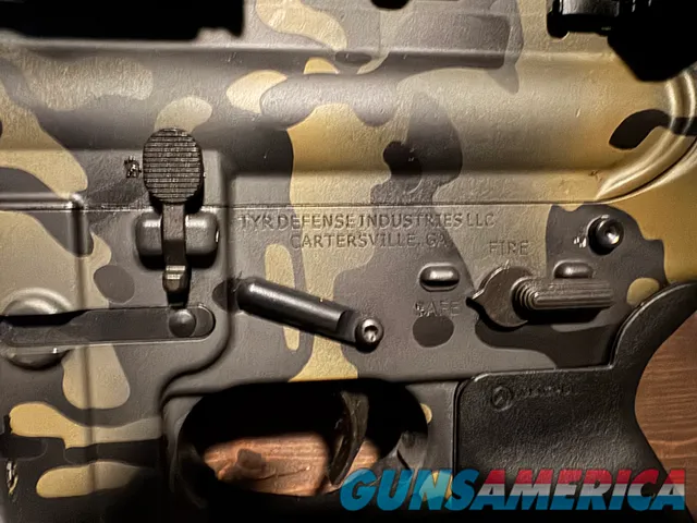 AR-15 Pistol Multicam Cerakote w/ Aimpoint Red Dot
