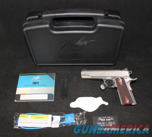 Kimber 1911 Custom CDP 45acp 5” NEW Silv...