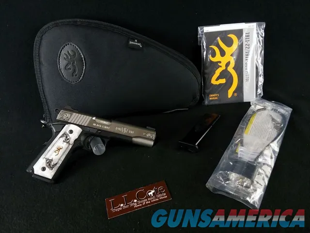 Browning 1911-380 Medallion Engraved 380...