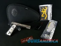Browning 1911-380 Medallion Engraved 380ACP 4.25" NEW