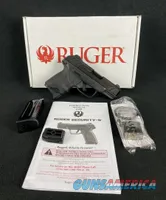 Ruger Security-9 Compact 9mm 3.42" Blued Black Pistol NEW 03829