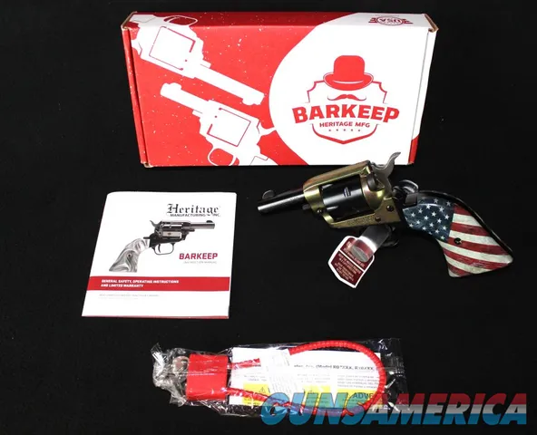 Heritage Barkeep 22lr US Flag 2” NEW BK2...