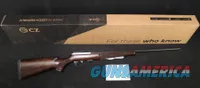 CZ 457 American Left Hand 22 WMR 24.8” Walnut NEW 02391