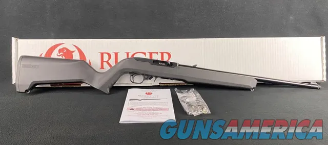 Ruger 10/22 .22 LR 18.5" Black Threaded ...
