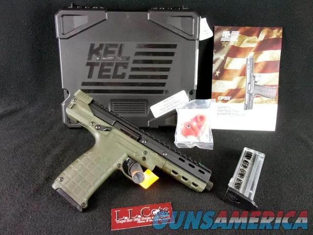 Kel-Tec CP33 22lr 5.5" Green NEW CP33-GR...