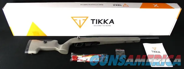 Tikka T1x UPR 22lr Desert Sand 20” Threa...
