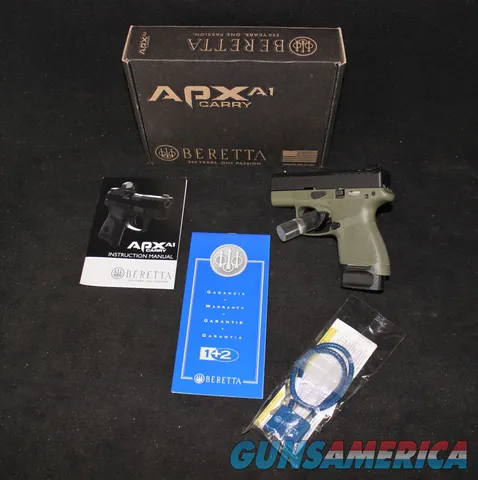 Beretta APX-A1 Carry ODG 9mm 3� NEW JAXN...