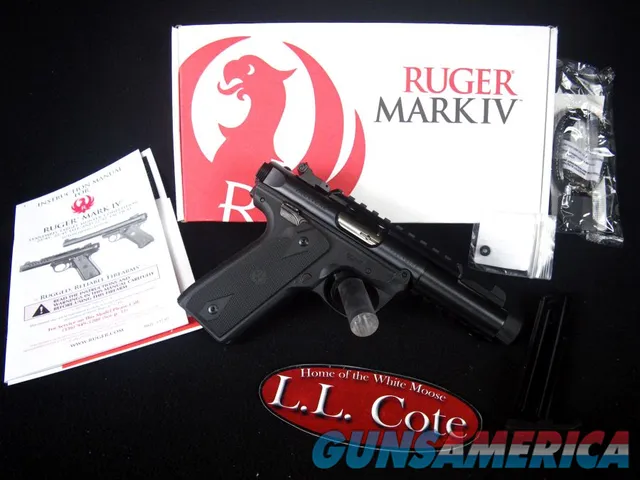 Ruger Mark IV 22/45 Tactical 4.4" Blued ...