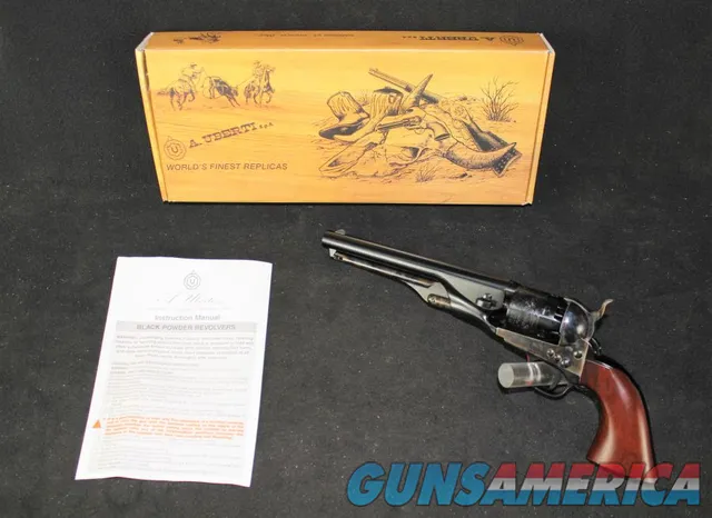 Uberti 1861 Navy 36 Cal 7.5” Case Harden...