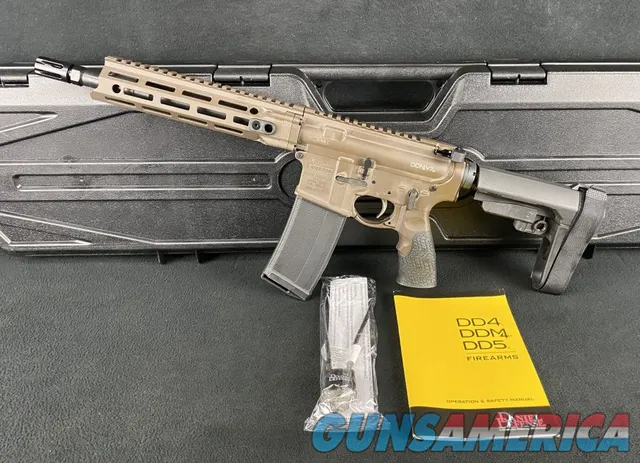 Daniel Defense DDM4 V7 P 5.56mm NATO 10.3" Brown Cerakote NEW 02-128-18052