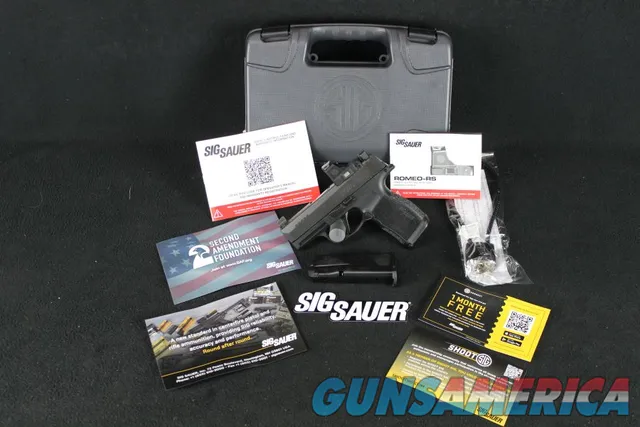 Sig Sauer P365X 9mm With Romeo RS Compac...