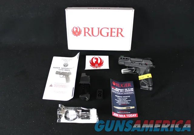 Ruger Security-380 380acp 3.42” Matte Bl...