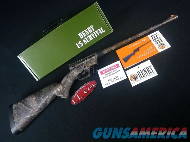 Henry US Survival AR-7 Camo 22lr 16.125"...
