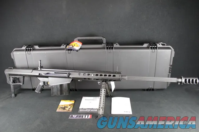 Barrett M107A1 50 BMG 29" Fluted Matte B...
