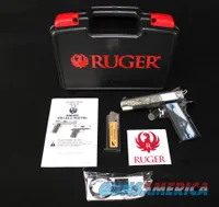 Ruger SR1911 45 ACP Newport, NH Edition 4.25” Engraved NEW 16702