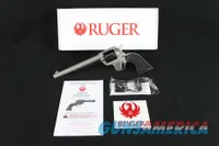 Ruger Wrangler 22lr 7.5 Inch Silver Cerakote New 2039