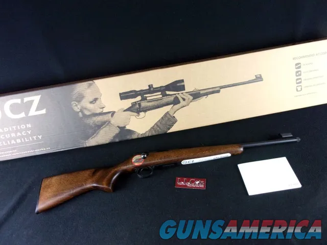 CZ 457 Scout 22lr 16.5" Blued/Wood NEW 0...