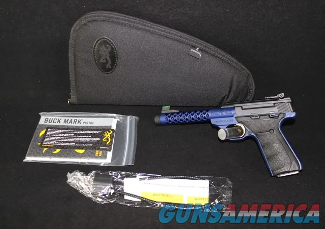 Browning Buck Mark Plus Vision 22lr Blue...
