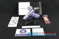 Smith & Wesson M&P Shield X 9mm Orchid/Silver 3.6" Safety NEW 14833