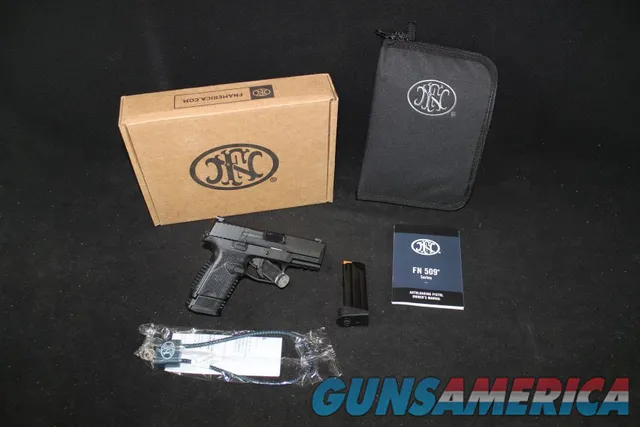 FN 509C Compact 9mm 3.7” NEW Matte Black 66-100815