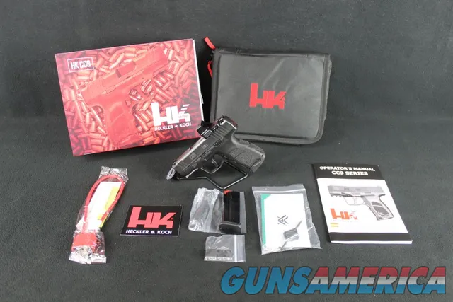 HK CC9 9mm 3.3" Black With Vortex D...