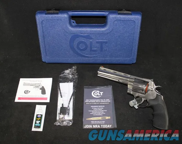 Colt Anaconda 44 Magnum Stainless 6” NEW SP6RTS