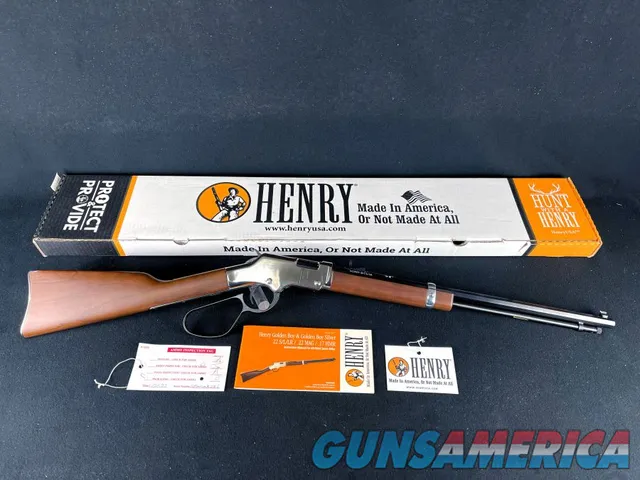 Henry Golden Boy Silver Large Loop 22lr 20" NEW H004SL