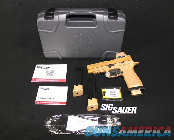 Sig Sauer M17X 9mm w/Romeo-M17 Red Dot 4...