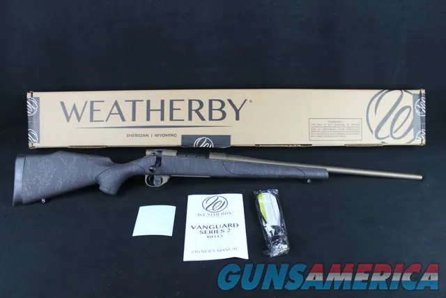 Weatherby Vanguard Weatherguard Bronze 30-06 Spfld 22" NEW VWB306SR2T