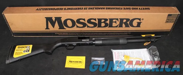 Mossberg 590S Optic-Ready 12ga 18.5” Mat...