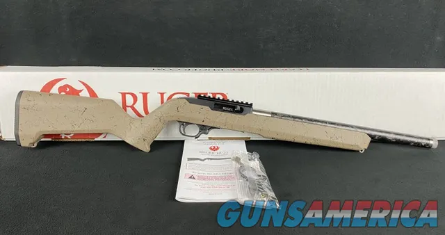 Ruger 10/22 .22LR 16.1" Carbon Fiber Bar...