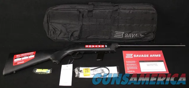 Savage 64 Takedown 22lr Matte Black 16.5...